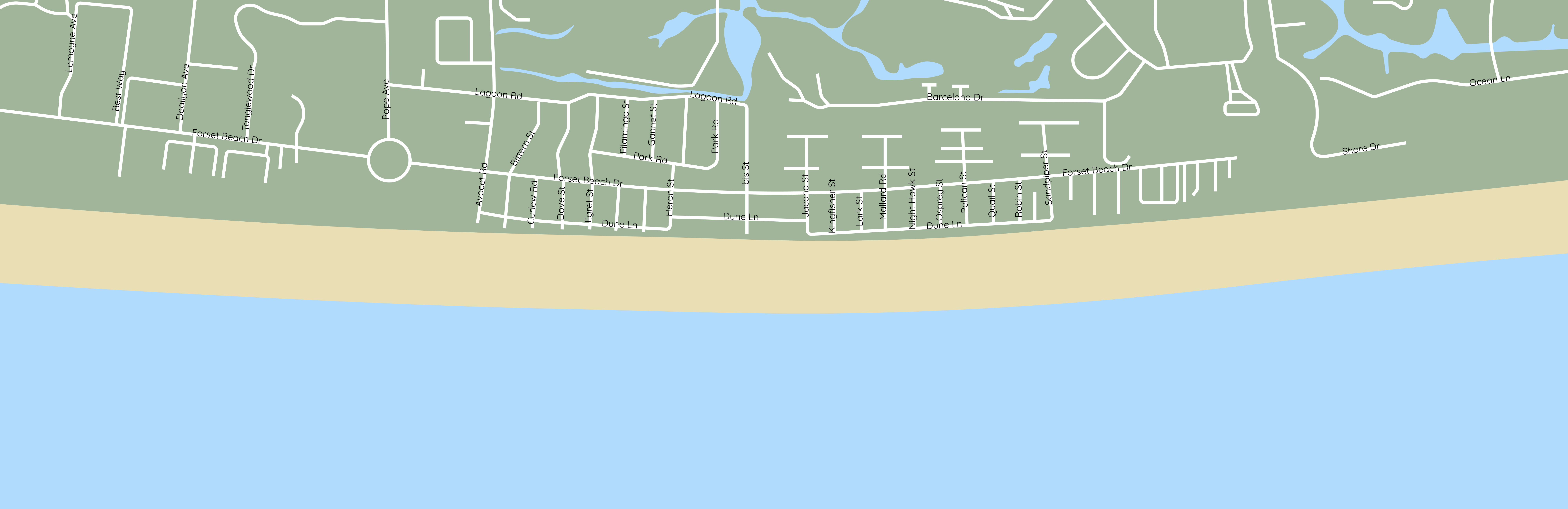 Beach map