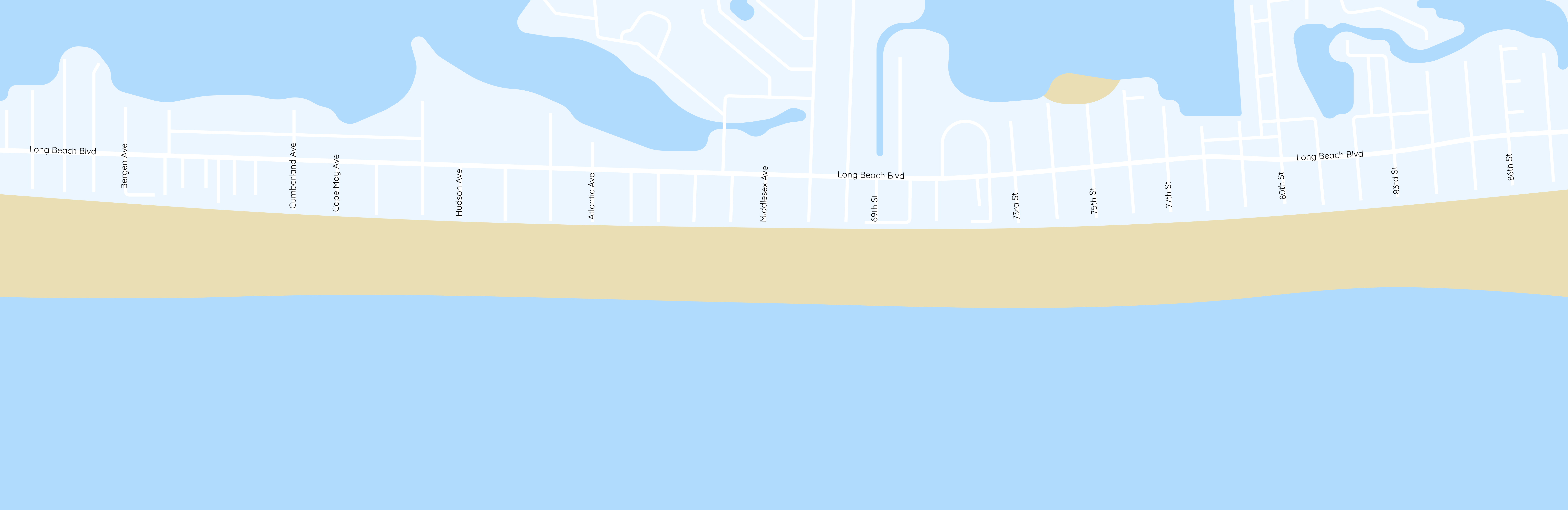 Beach map
