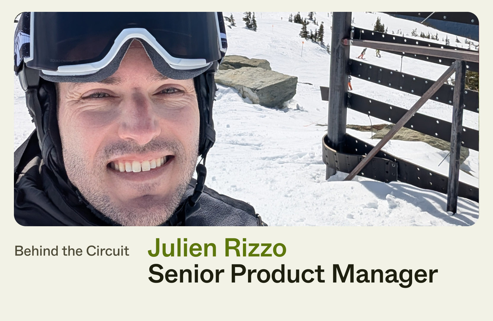 Julian Rizzio Behind the Circuit: Meet Julien Rizzo, Senior Product Manager | Enode