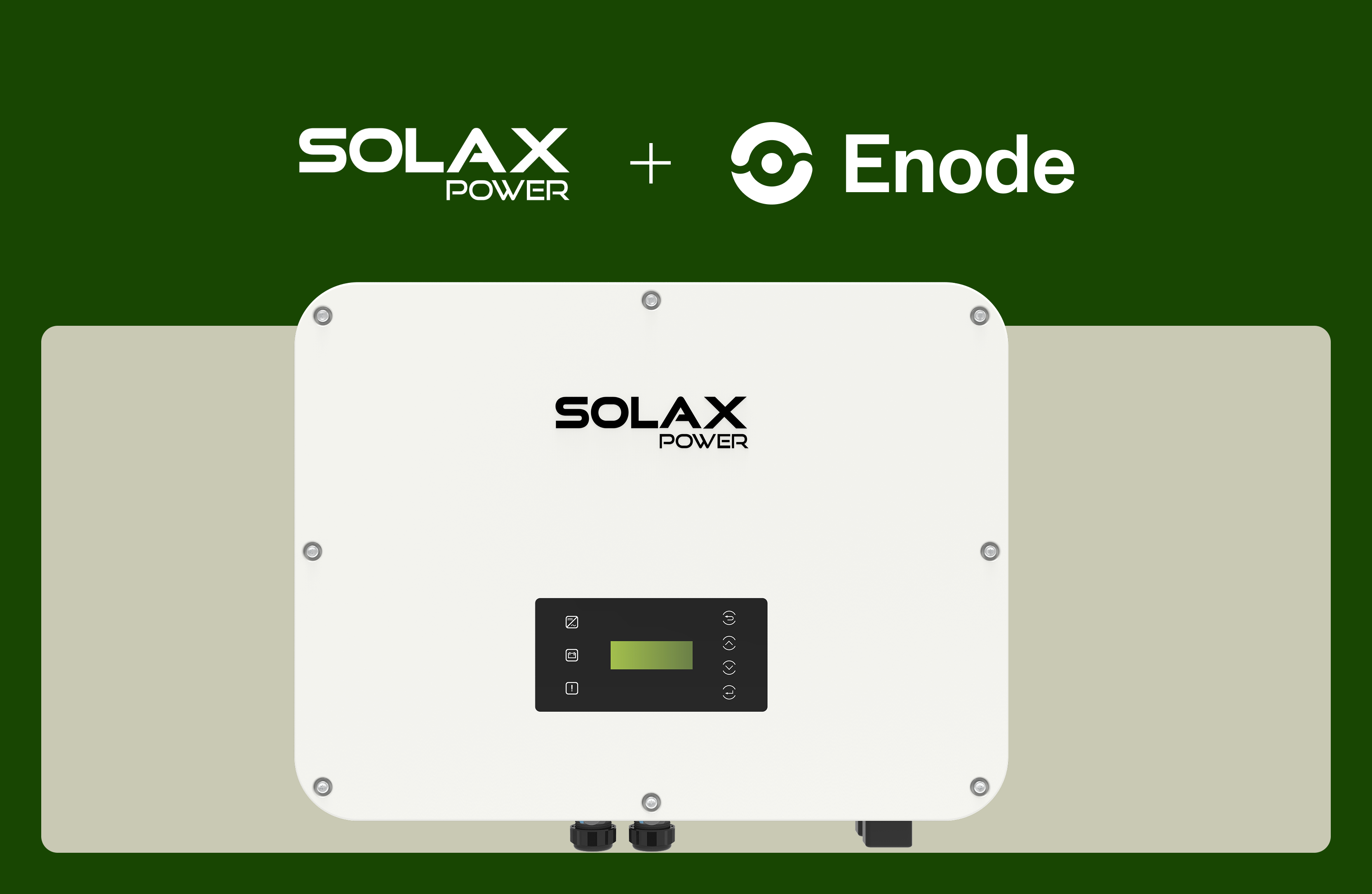 Solax x Enode