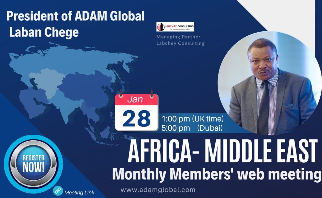AFRICA-MIDDLEEAST Monthly Members’ web meeting – Jan 2021