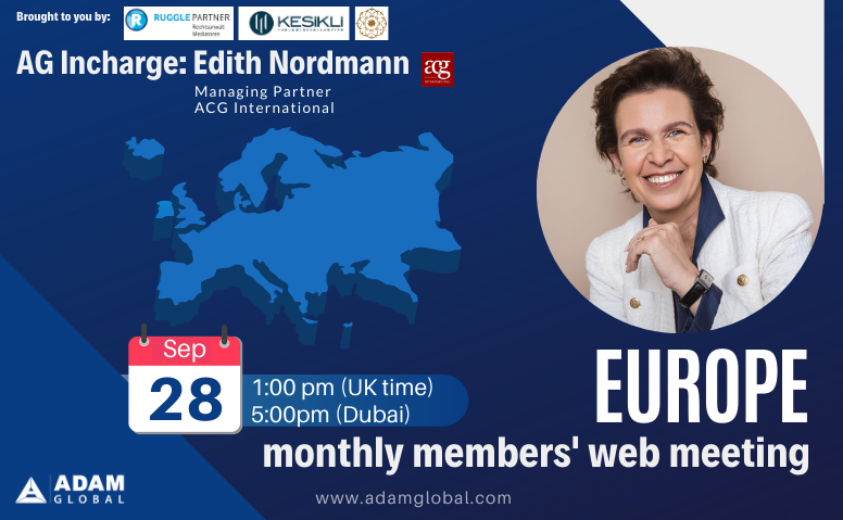 AG Europe Members Meeting: Oct 2020