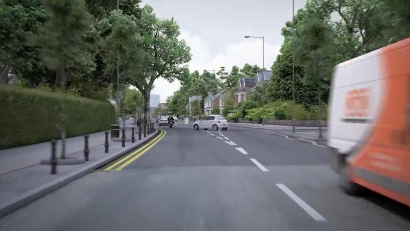 CGI Hazard Perception Clips for Theory Test Apps