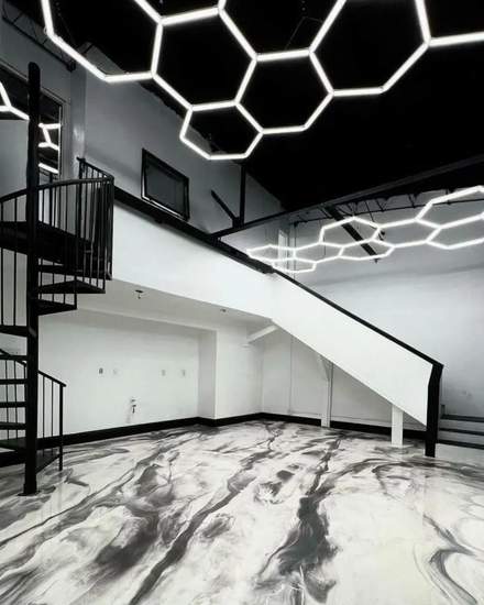 LED светильники соты линии любой рисунок для магазина | Освещение | Актобе | 3