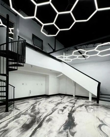 LED светильники соты линии любой рисунок для магазина | Освещение | Актобе | 3