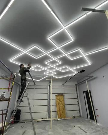 Светодиодные светильники LED модульное освещение для офиса