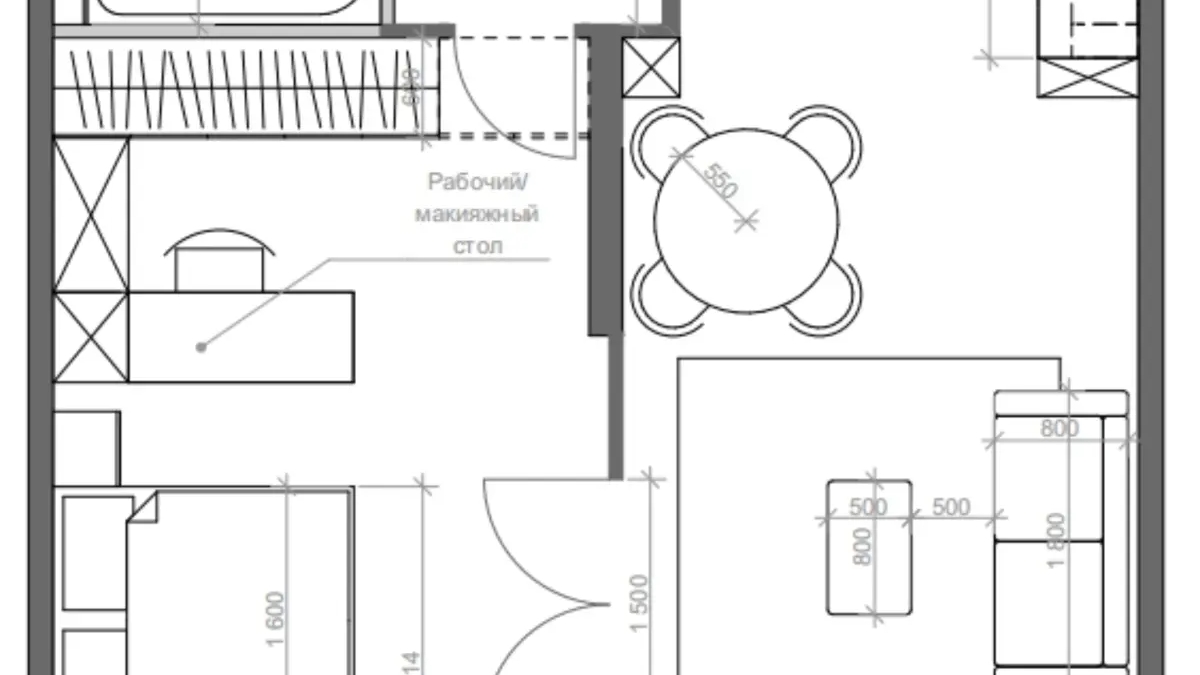Не хватает удобства? Решим с помощью планировки! | Ремонт и изготовление мебели | Алматы | Галерея объявления (SEO) | 3