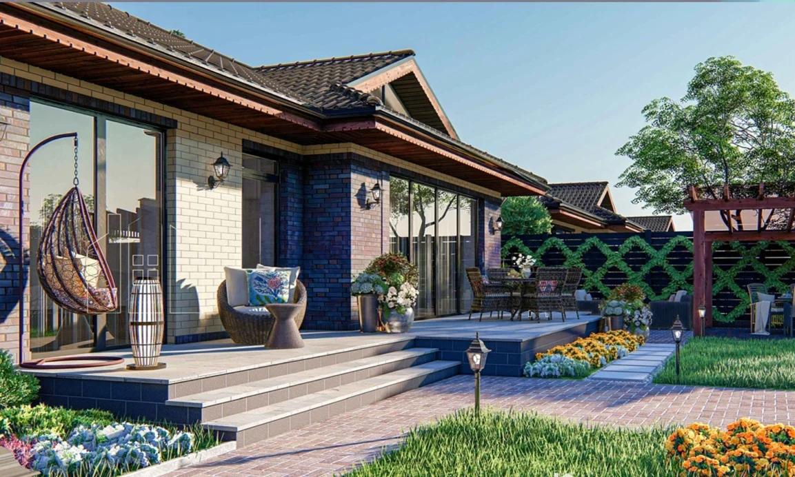 Готовый проект дома 112 м² — 3 спальни + терраса | Продам дом | Алматы | 6