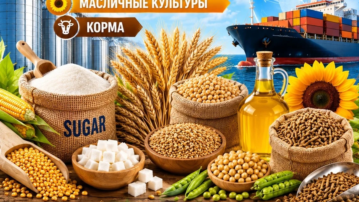 Сахар, зерновые и зернобобовые, масличные культуры, корма | Бакалея | Астана | Галерея объявления (SEO) | 3
