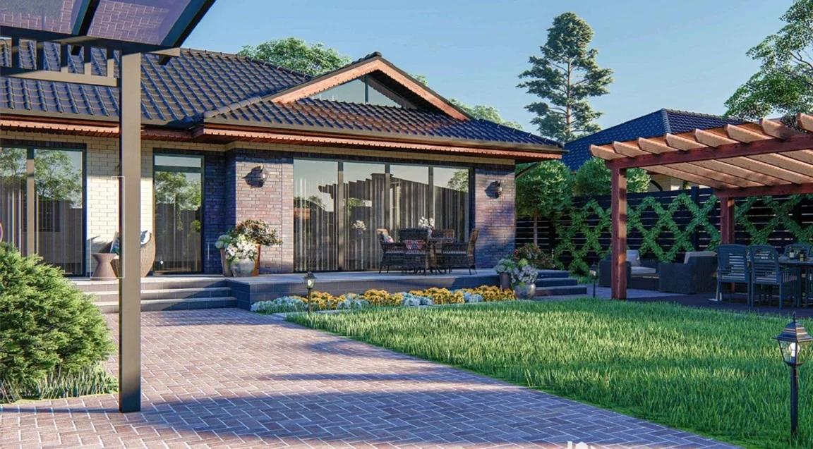 Готовый проект дома 112 м² — 3 спальни + терраса | Продам дом | Алматы | 4