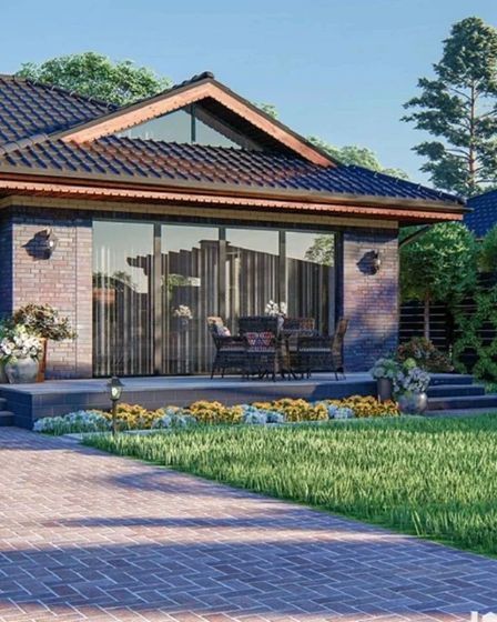 Готовый проект дома 112 м² — 3 спальни + терраса | Продам дом | Алматы | 4