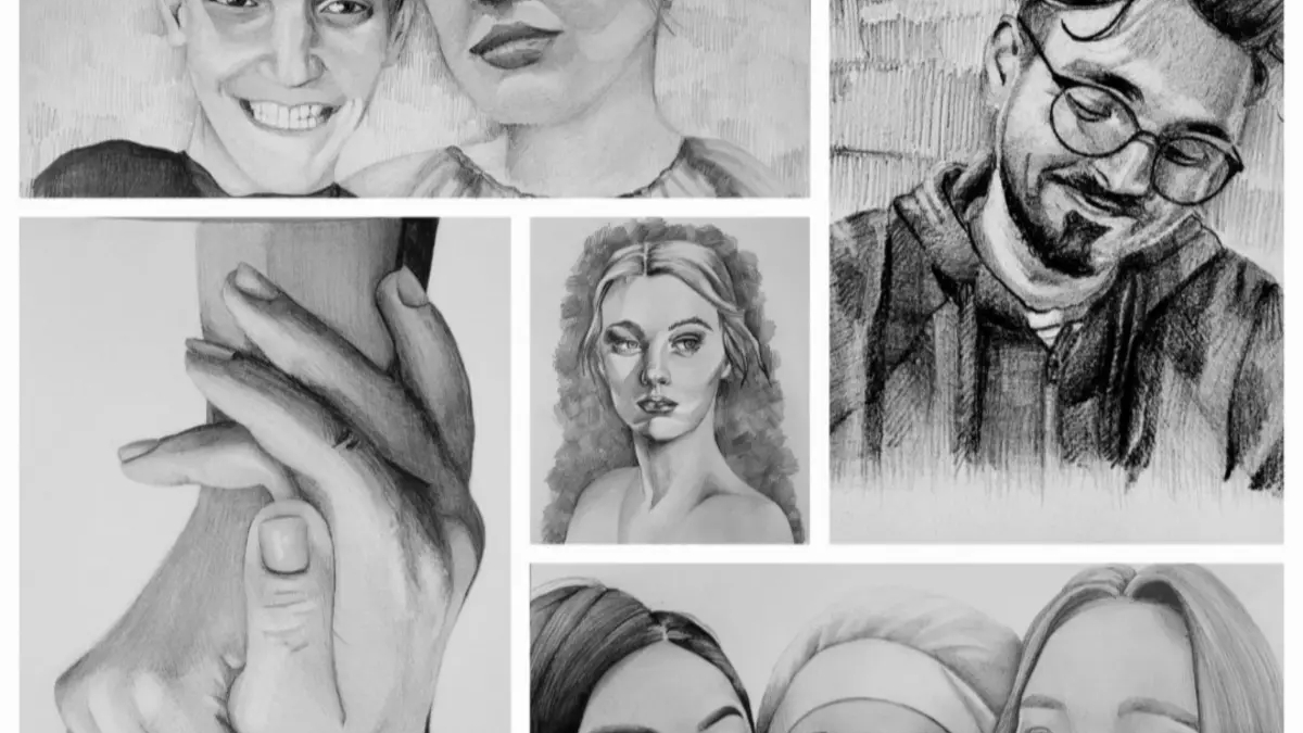 Различные портреты карандашом Алматы, на заказ беру все | Живопись | Алматы | 3