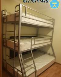 Трехъярусная кровать (двухъярусная, двухярусная). Доставка бесплатно.