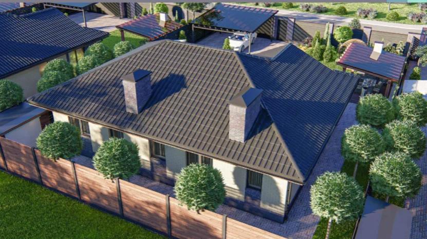 Готовый проект дома 112 м² — 3 спальни + терраса | Продам дом | Алматы | 3