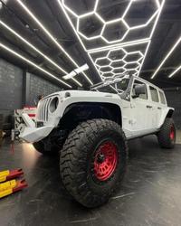 LED светильники соты линии любой рисунок для офиса