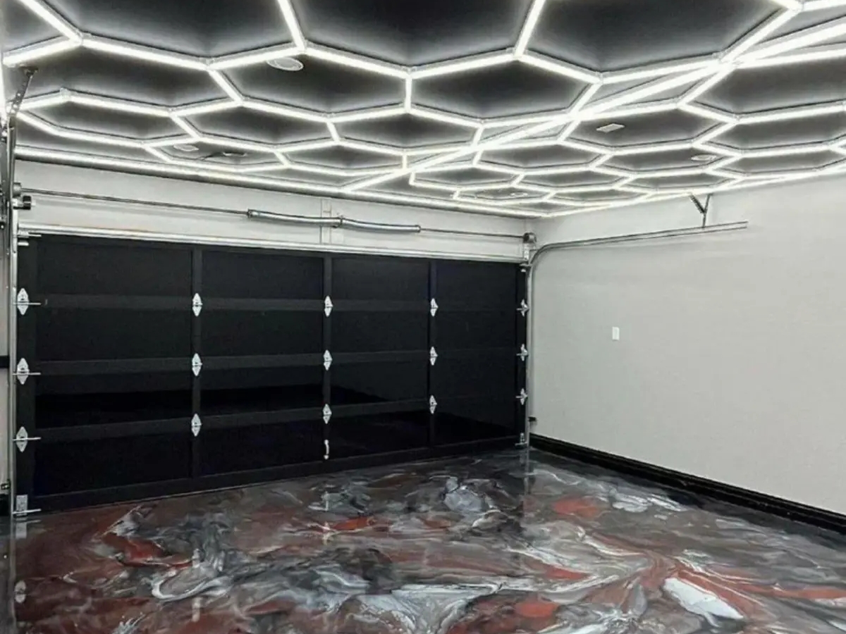 Освещения в виде сот модульное для гаража | Освещение | Астана | 2