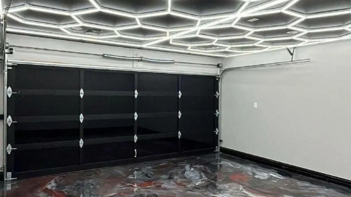 Освещения в виде сот модульное для гаража | Освещение | Астана | 3