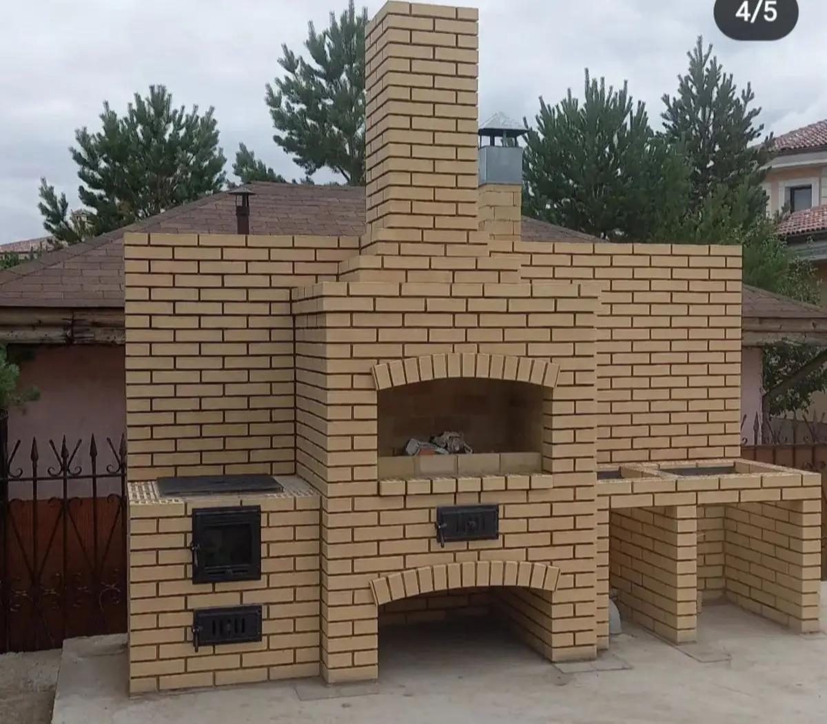 Кладка барбекю, камина из кирпича под ключ! | Строительные услуги | Алматы | 6