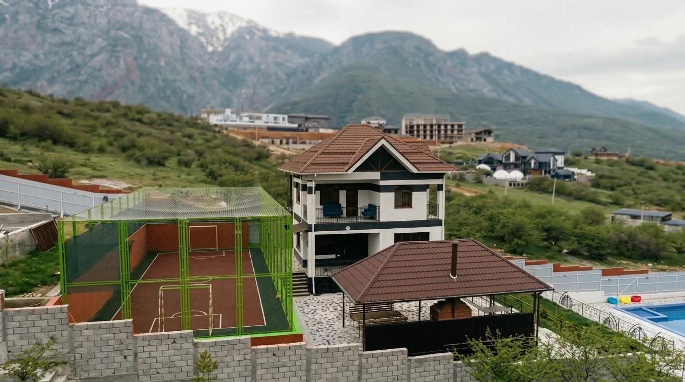 МЕЙІРІМ ТАУ VILLA — ГОТОВЫЙ БИЗНЕС У ПОДНОЖИЯ  ГОР.