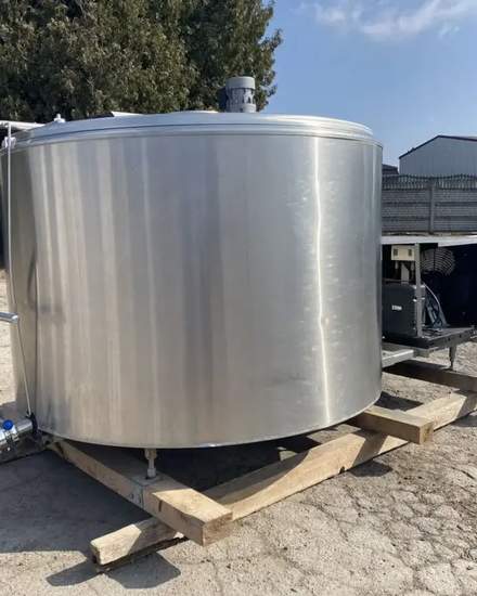 Танк охладитель молока DeLaval 1000 литров. Охладитель молока на 1000л | Холодильное оборудование | Астана | 1