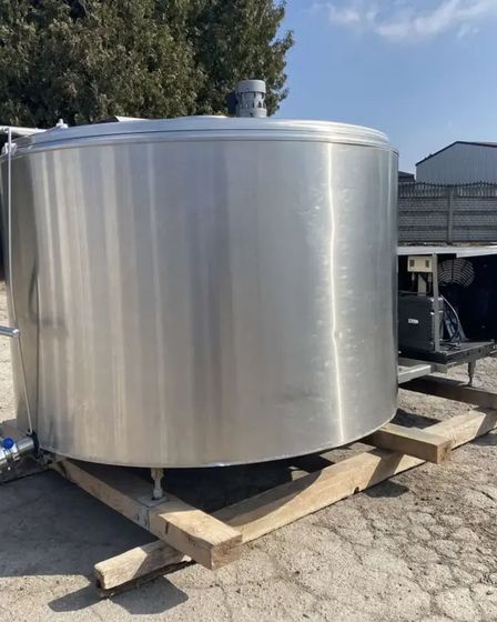 Охладитель молока, сока, воды DeLaval 1800 литров | Холодильное оборудование | Саудакент | 1