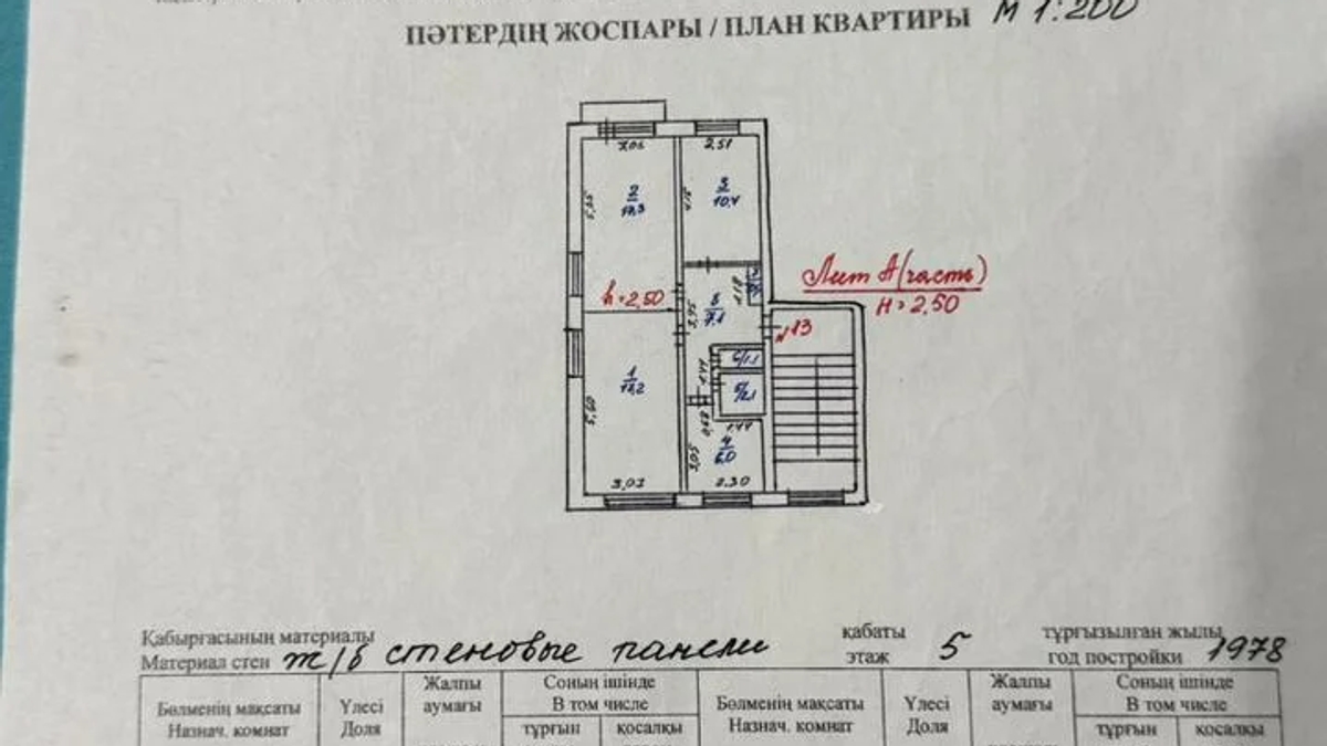 ПРОДАМ КВАРТИРУ В ГОРОДЕ ЖИТИКАРА | Продам квартиру | Житикара | Галерея объявления (SEO) | 3