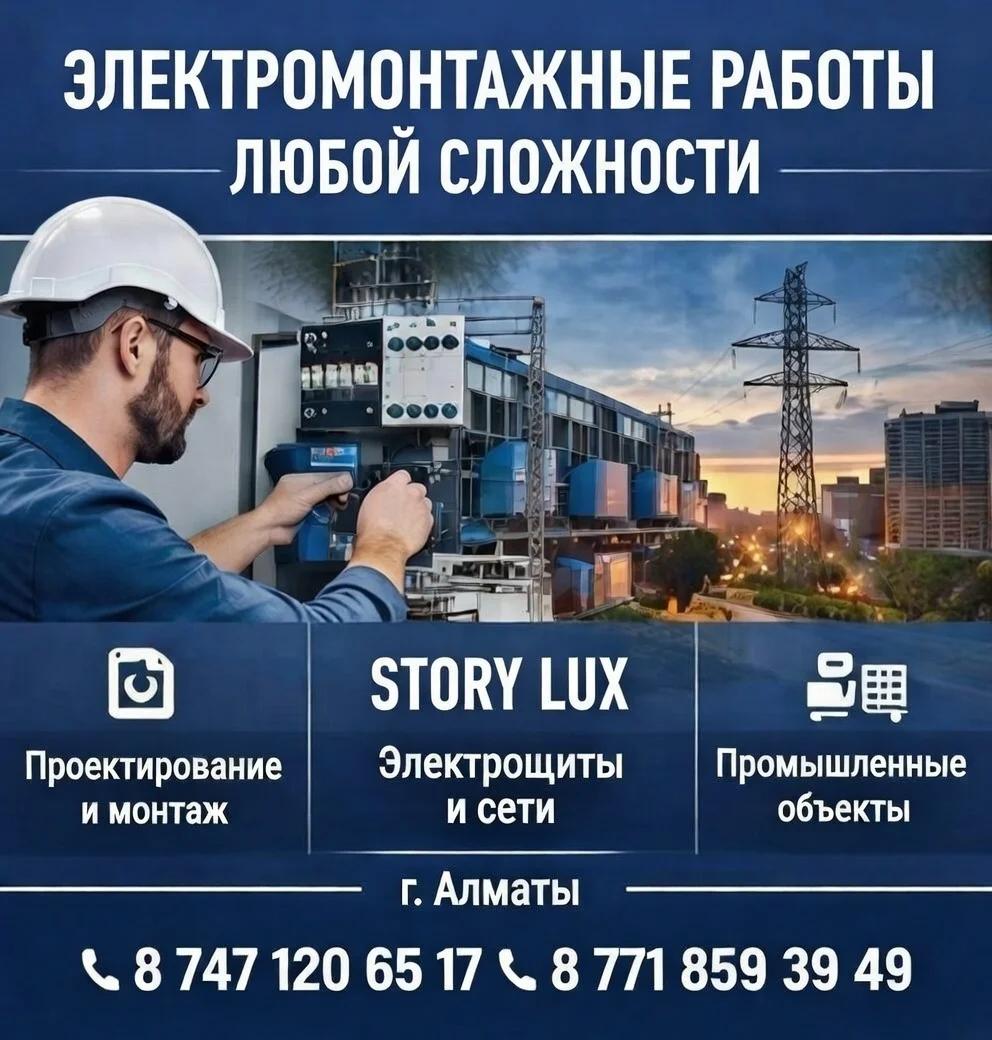ЭЛЕКТРОМОНТАЖНЫЕ РАБОТЫ ЛЮБОЙ СЛОЖНОСТИ В АЛМАТЫ | Электрика | Алматы | 2