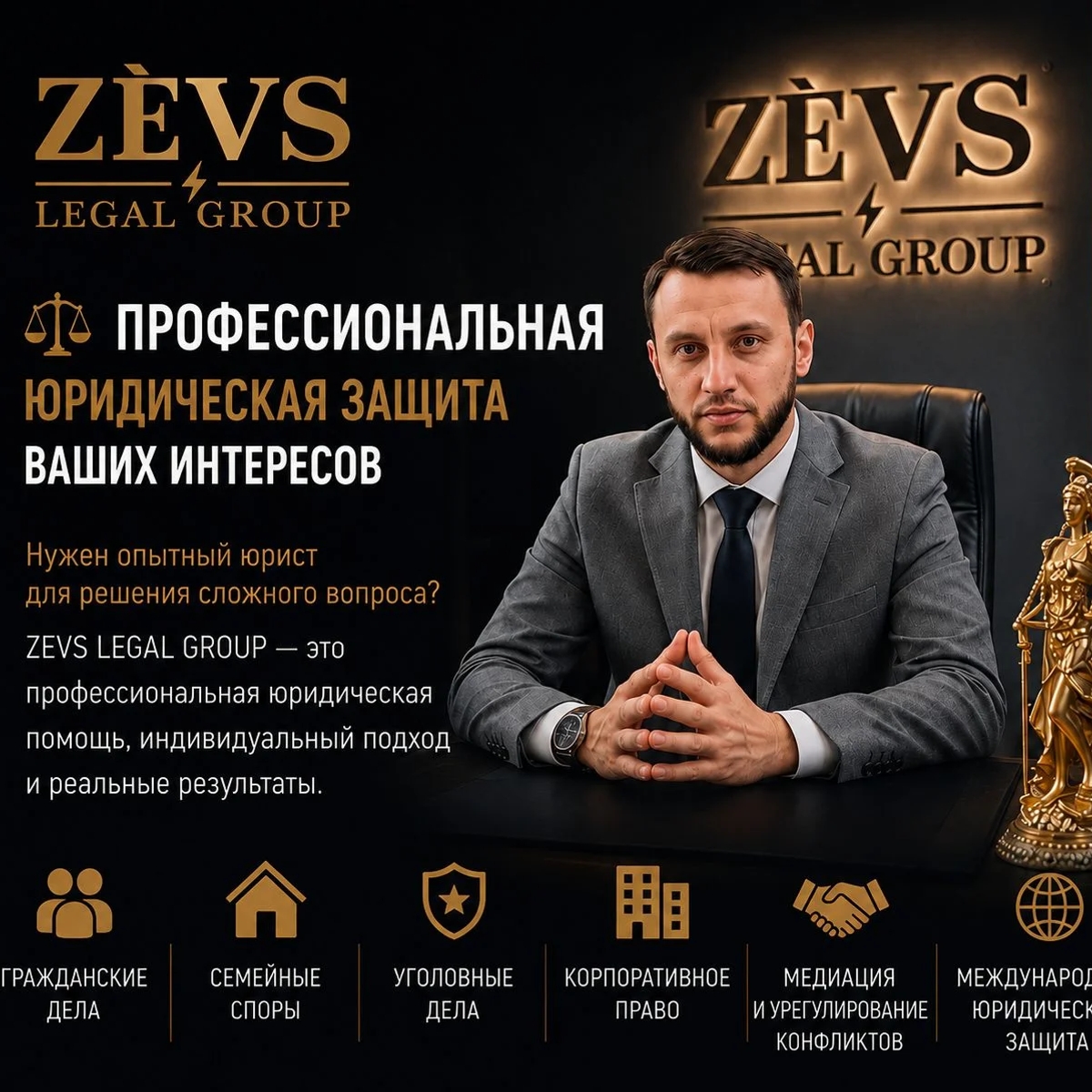 Профессиональная юридическая защита ваших интересов. | Юридические услуги | Актобе | Галерея объявления (SEO) | 1