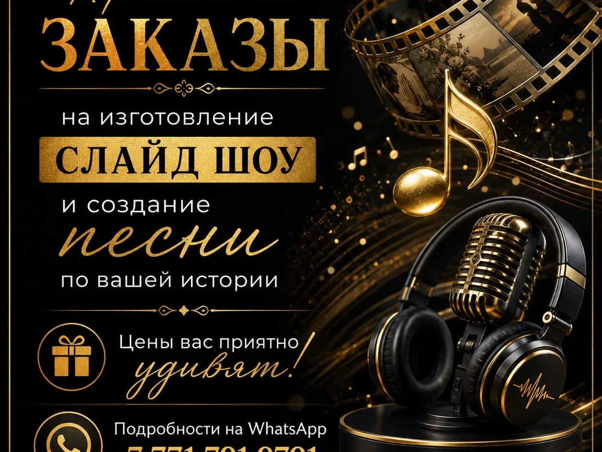 Принимаю заказы на изготовление слайд-шоу! | Фото и видео-съемка | Астана | Галерея объявления (SEO) | 2
