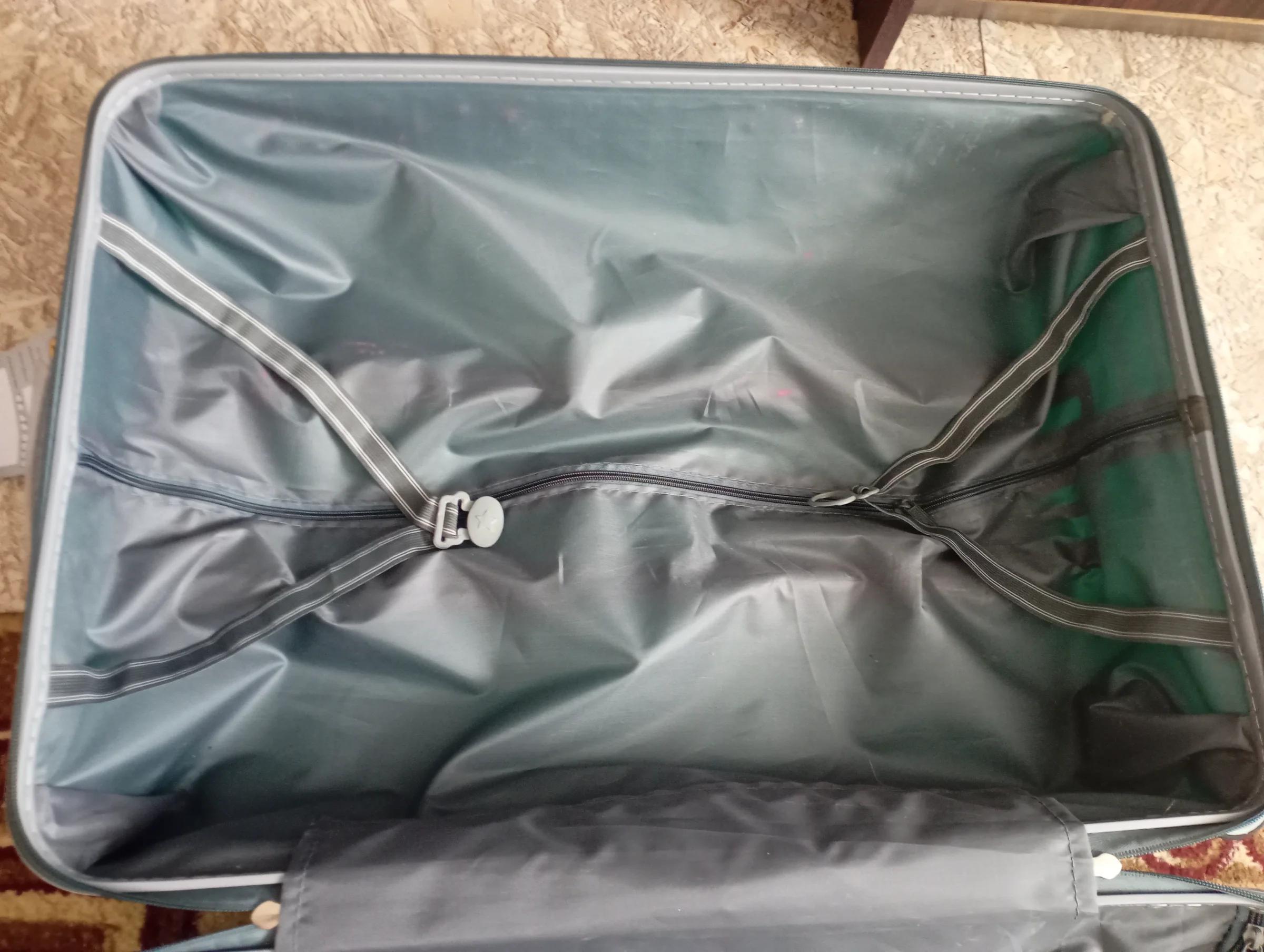 Чемодан ПО ВЫГОДНОЙ ЦЕНЕ | M (65 см) бирюзовый | Отличное состояние | Сумки | Астана | 4