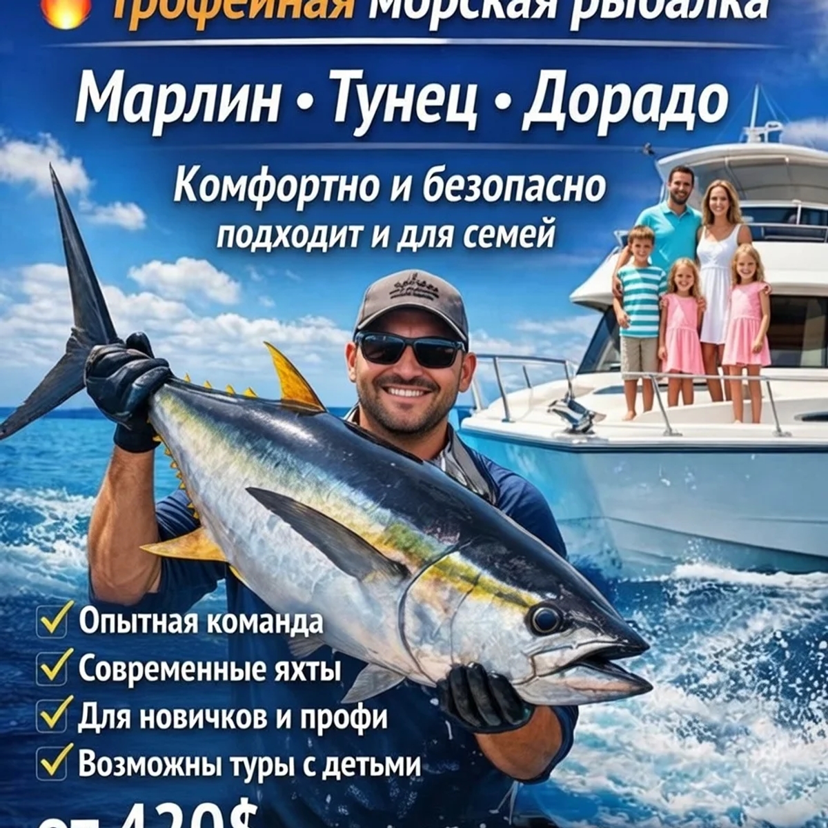 Морская рыбалка на Пхукете — поймай свой трофей в Андаманском море! | Охота и рыбалка | Алматы | Галерея объявления (SEO) | 1
