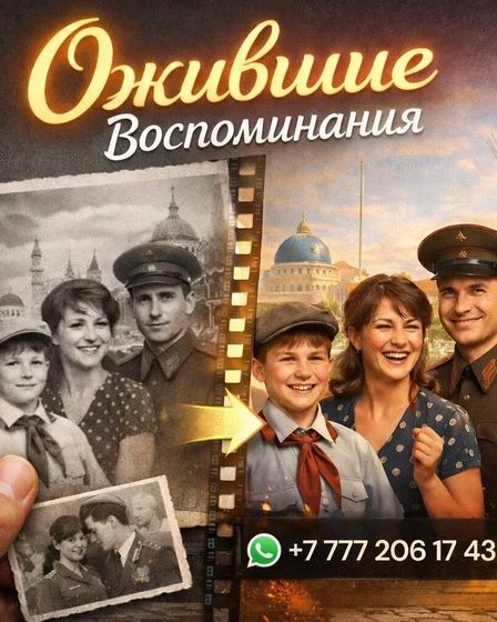 Оживление фото в Казахстане | Реклама и полиграфия | Астана | 2
