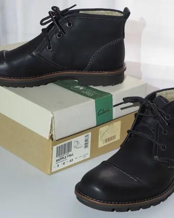 Зимние ботинки - лоферы Clarks