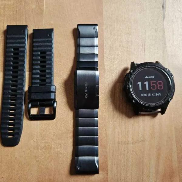 Garmin Fenix 6 Pro Solar titanium carbon | Часы | Актобе | 3