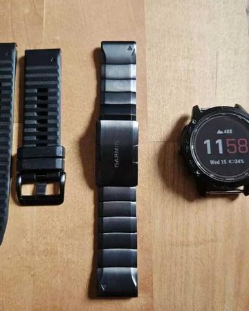 Garmin Fenix 6 Pro Solar titanium carbon