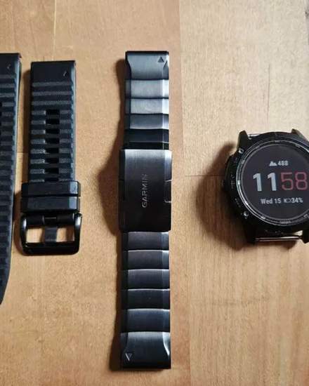Garmin Fenix 6 Pro Solar titanium carbon | Часы | Актобе | 3