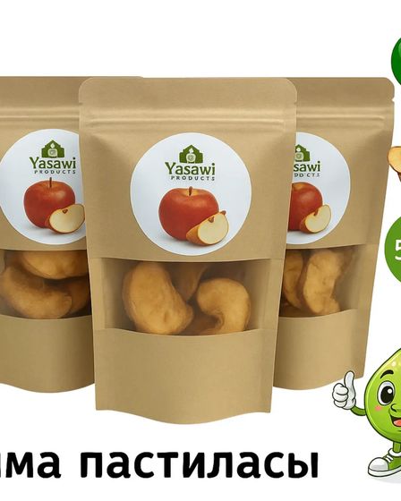 Сухофрукты, Яблочная пастила, Yasawiecoproducts | Овощи, фрукты | Туркестан | 1