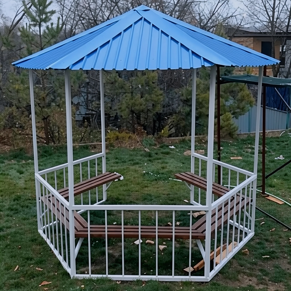 Беседки под ключ: Алматы, Талдыкорган, Конаев. Гарантия | Строительные услуги | Алматы | Галерея объявления (SEO) | 1