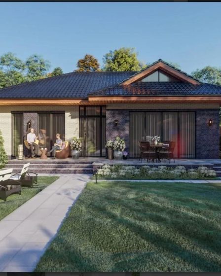 Готовый проект дома 112 м² — 3 спальни + терраса | Продам дом | Алматы | 5