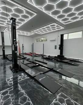 LED светильники соты линии любой рисунок для магазина