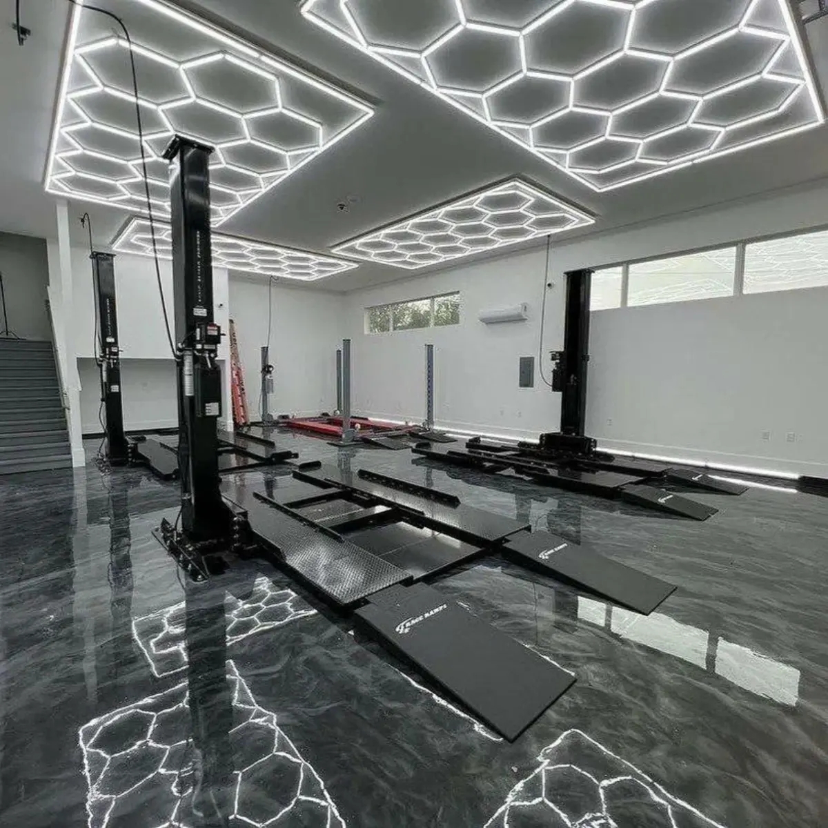 LED светильники соты линии любой рисунок для магазина | Освещение | Актобе | 1