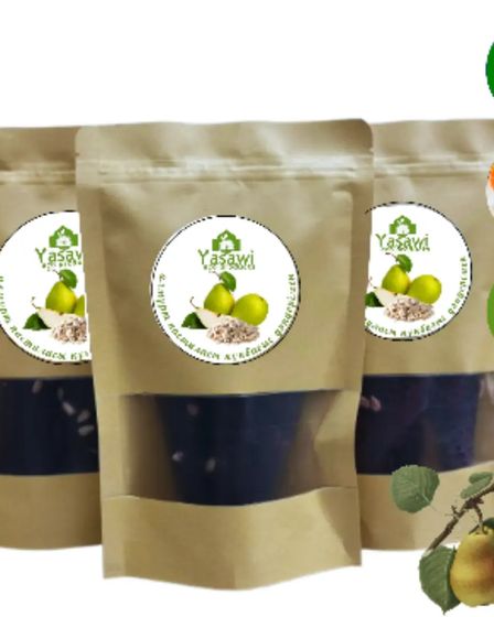 Сухофрукты, Алмұрт пастила (күнбағыс дәнімен) Yasawiecoproducts | Овощи, фрукты | Туркестан | 1