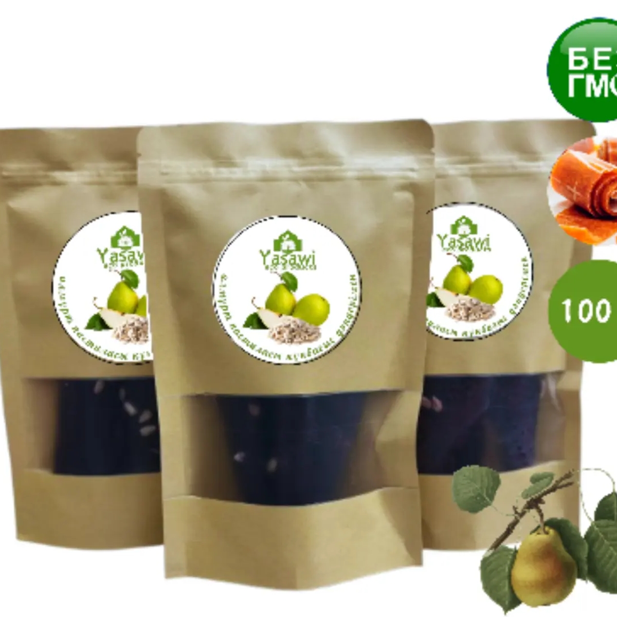 Сухофрукты, Алмұрт пастила (күнбағыс дәнімен) Yasawiecoproducts | Овощи, фрукты | Туркестан | Галерея объявления (SEO) | 1