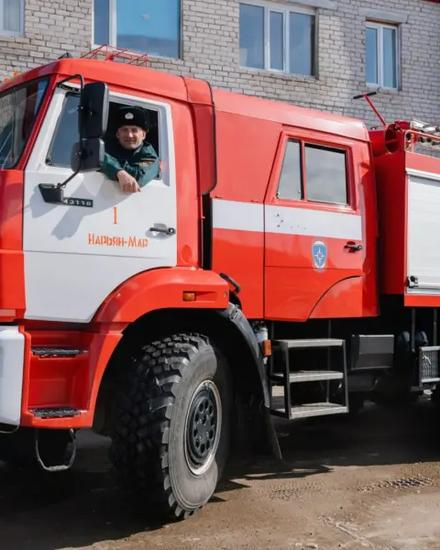 Пожарный водитель