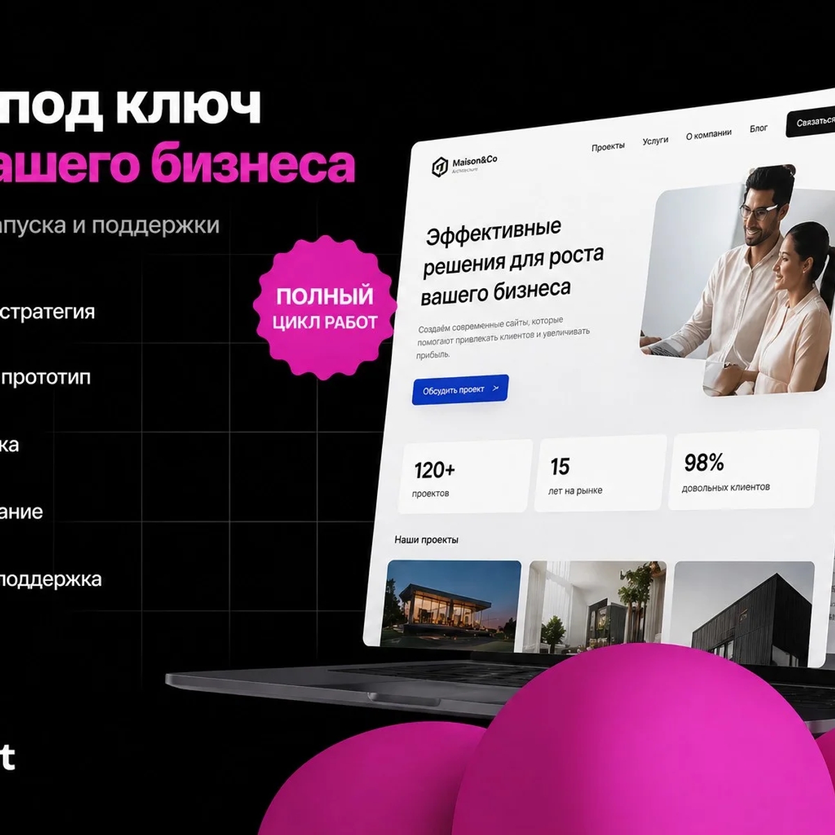 Разработка сайтов в Казахстане для бизнеса | Создание сайтов | Алматы | Галерея объявления (SEO) | 1