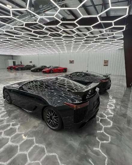 Освещения в виде сот модульное для дома | Освещение | Капал | 4