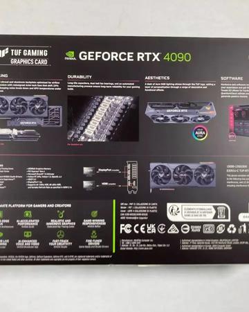 ASUS TUF Gaming GeForce RTX 4090 24 ГБ GDDR6X GPU Видеокарта