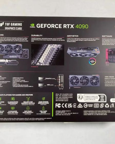 ASUS TUF Gaming GeForce RTX 4090 24 ГБ GDDR6X GPU Видеокарта | Комплектующие для ПК и ноутбуков | Ащибулак | 2