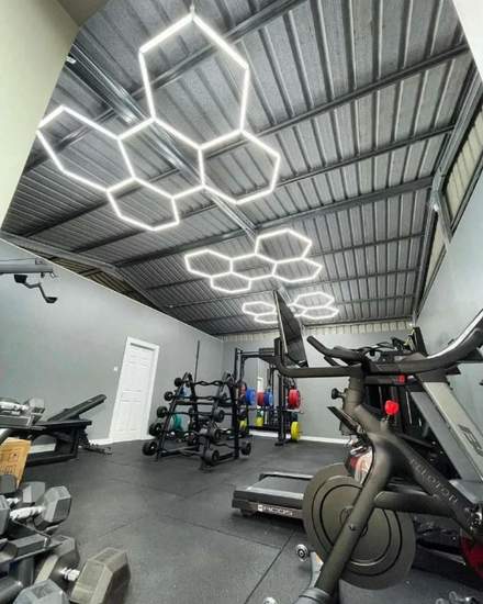 LED светильники соты линии любой рисунок для магазина | Освещение | Актобе | 4