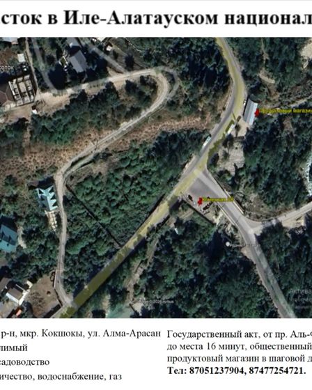 Продам участок в Иле-Алатауском национальном парке | Продам участок | Алматы | 1